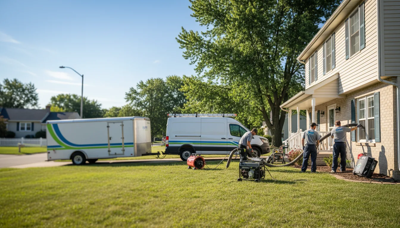Flooded Basement Restoration And Cleanup With Repair in Broseley, MO near me